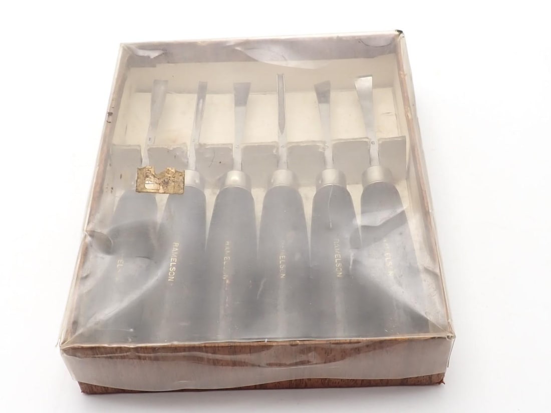 (6 Pc.) Ramelson Wood Carving Chisel Set - 5