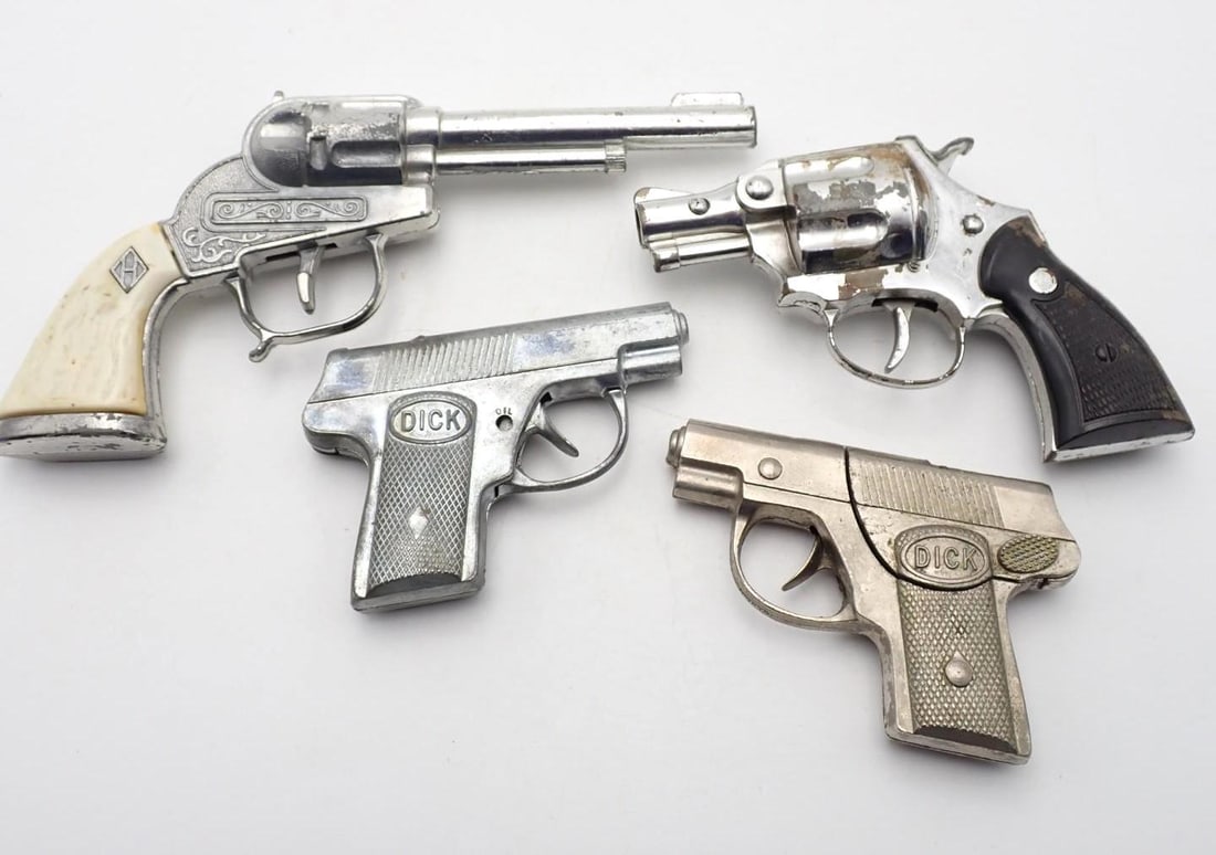 (4) Vintage Cap Pistols - 2