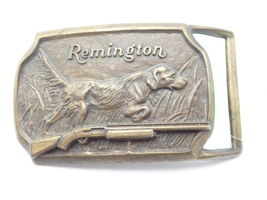 Vintage Remington Belt Buckle - 2
