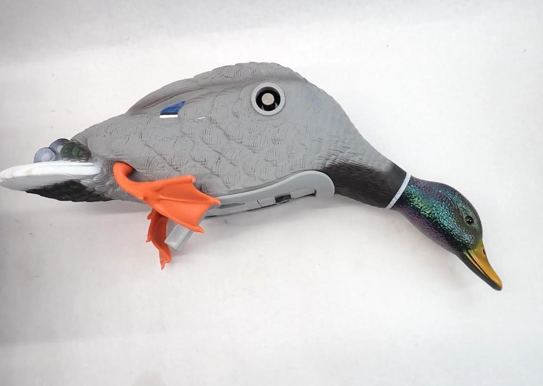 (2) Mojo Outdoors Motorized Duck Decoys - 2