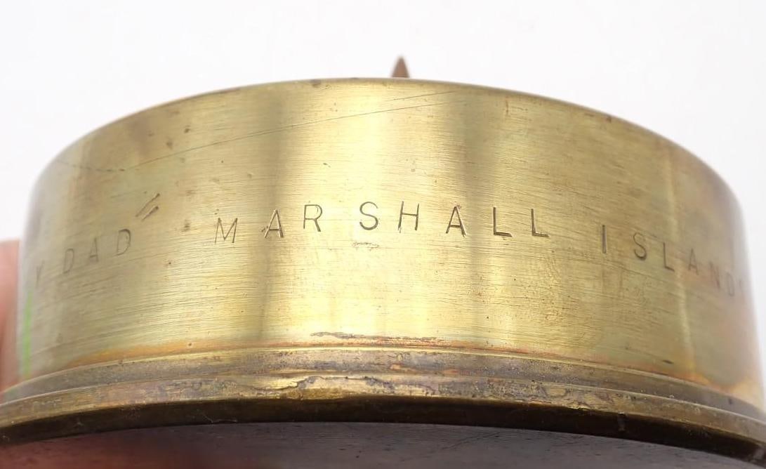 Trench Art Ashtray - 7