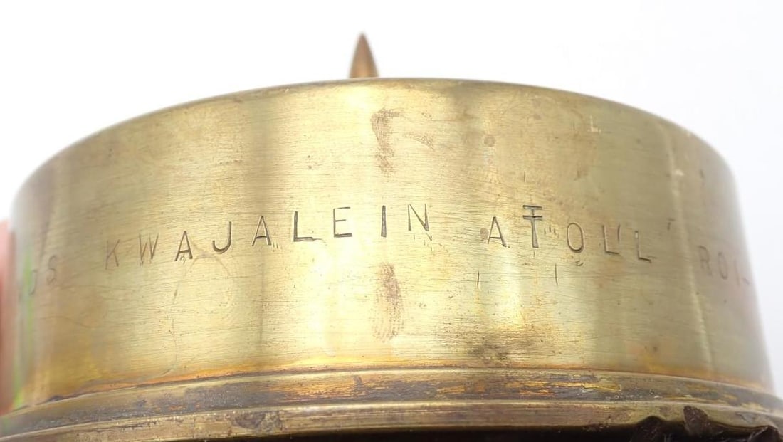 Trench Art Ashtray - 9