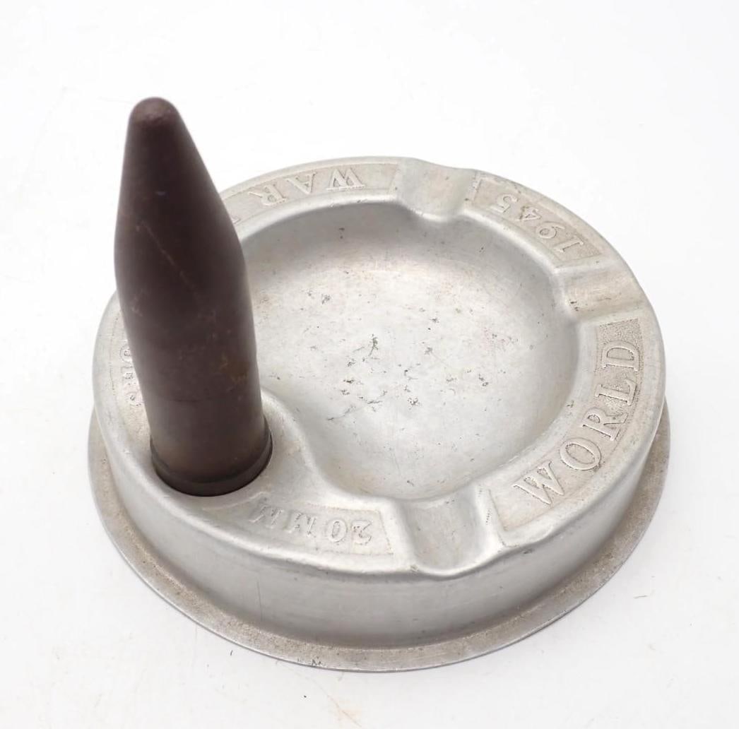 WWII Souvenir Ashtray - 2