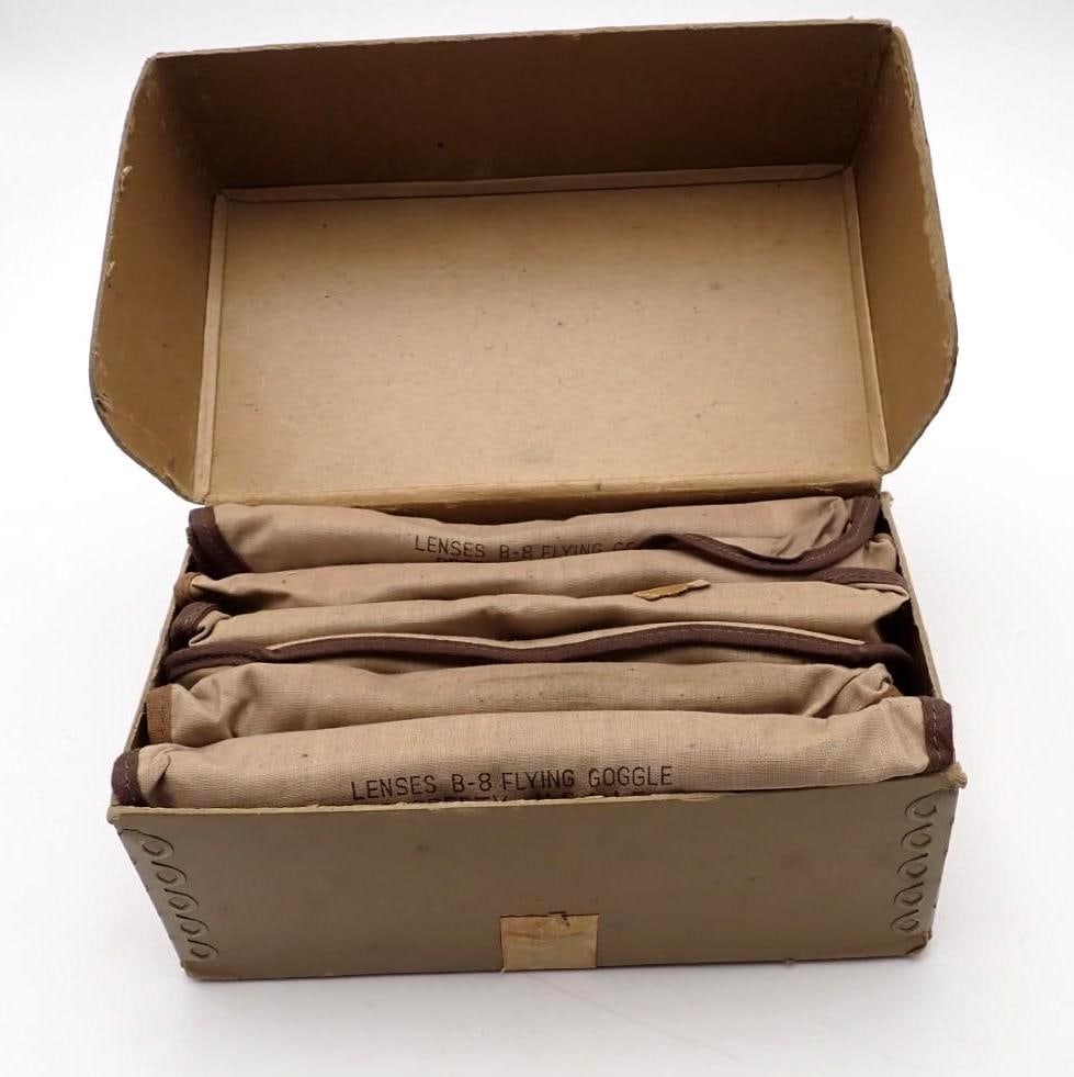 Box of (6) U.S. Type B-8 Flying Goggles - 2