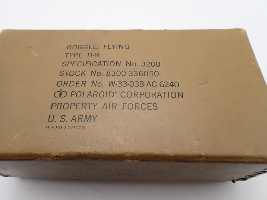 Box of (6) U.S. Type B-8 Flying Goggles - 5