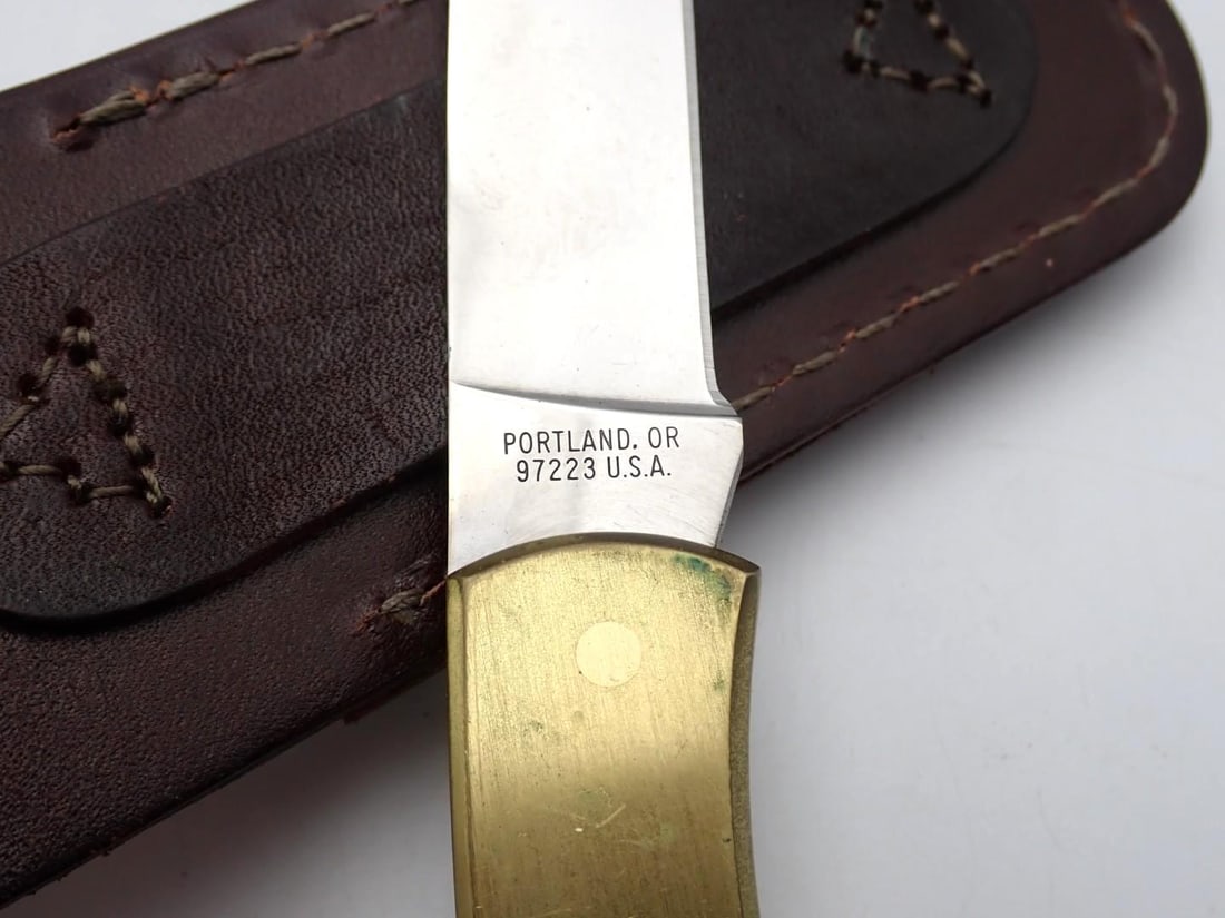 Vintage Gerber New England Bell Systems Award Folding Knife - 7