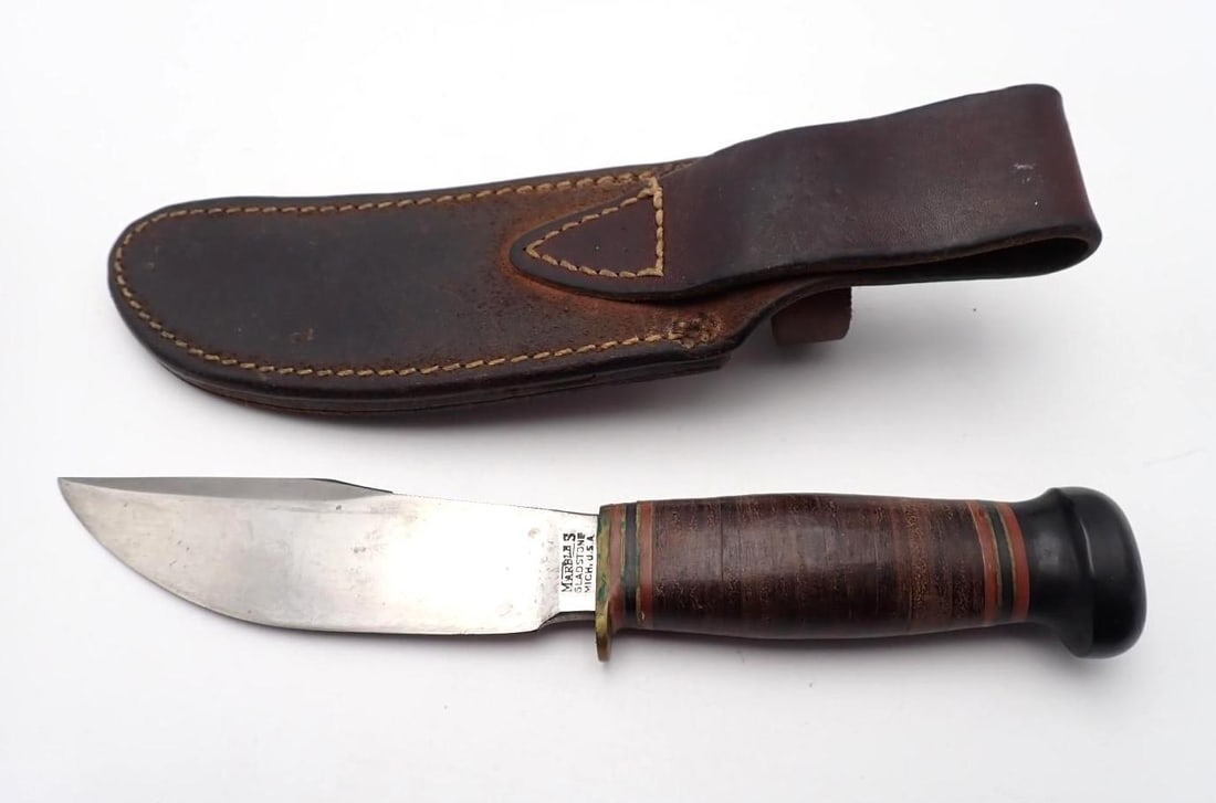 Vintage Marbles Skinning Knife - 2