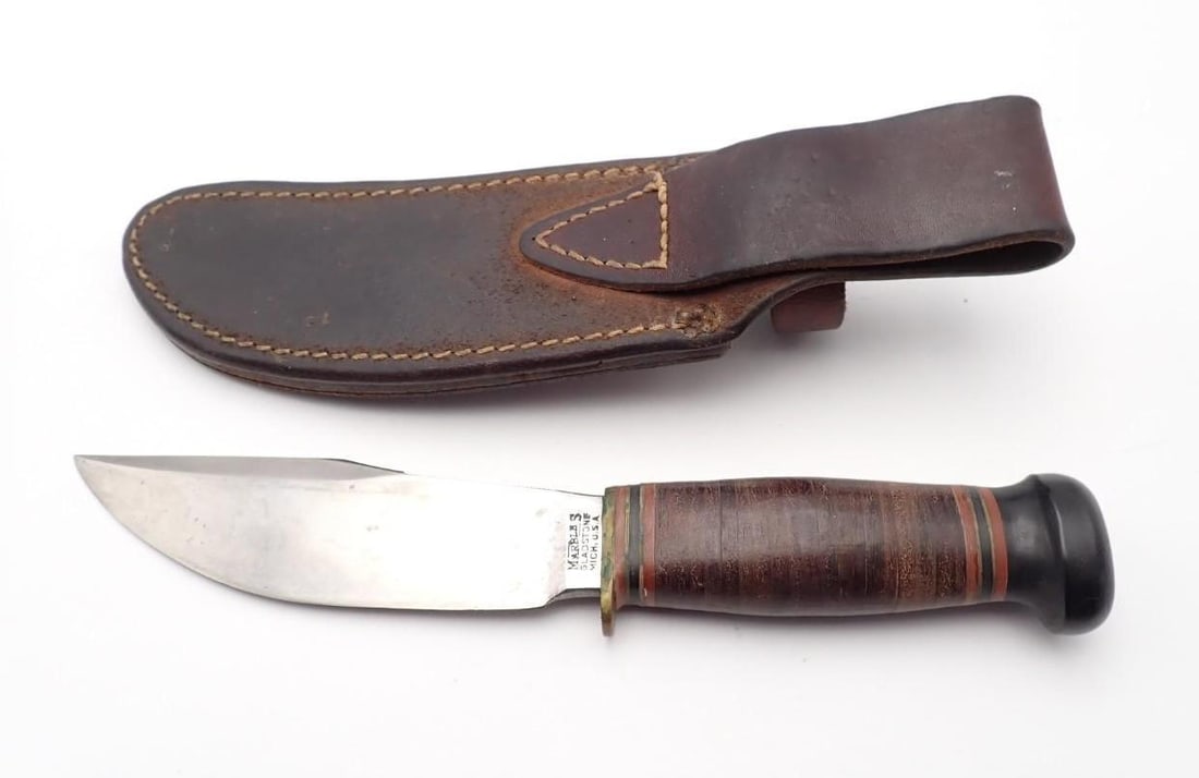 Vintage Marbles Skinning Knife - 3