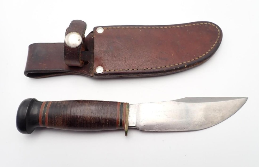 Vintage Marbles Skinning Knife - 4