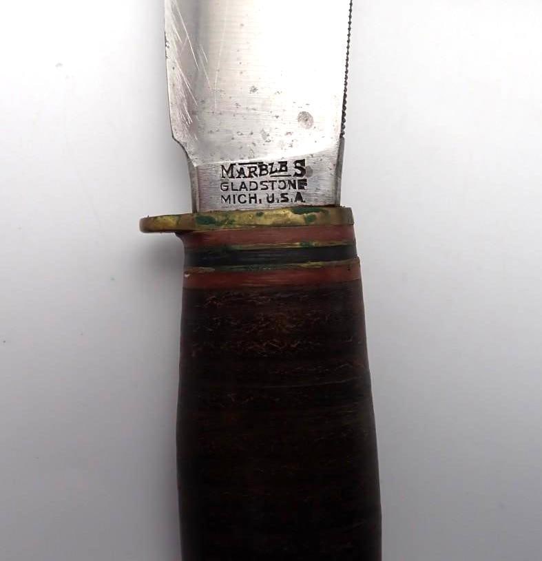 Vintage Marbles Skinning Knife - 5