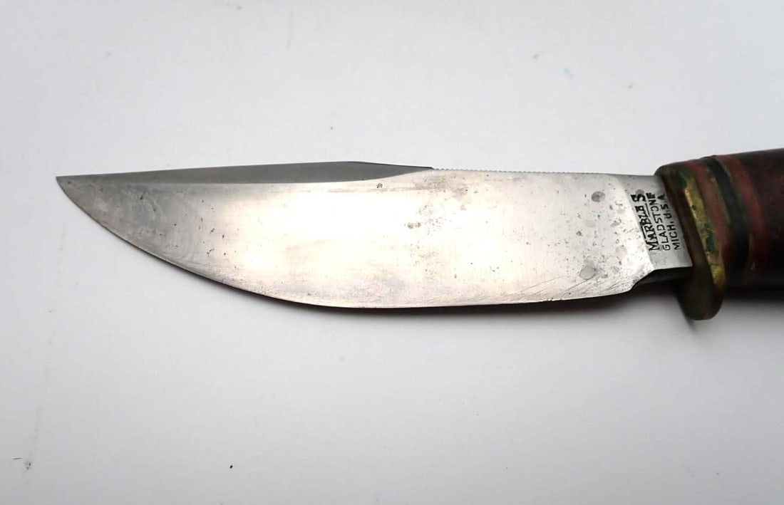 Vintage Marbles Skinning Knife - 6
