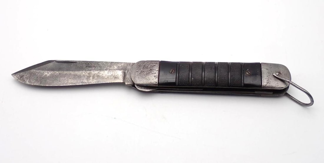 Vintage Colonial WWII Pilots Folding Survival Knife (1 of 5)