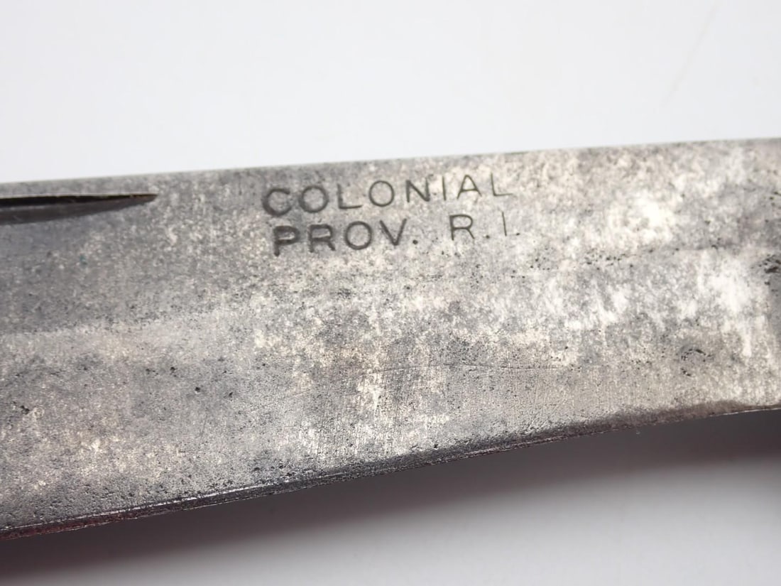 Vintage Colonial WWII Pilots Folding Survival Knife - 3