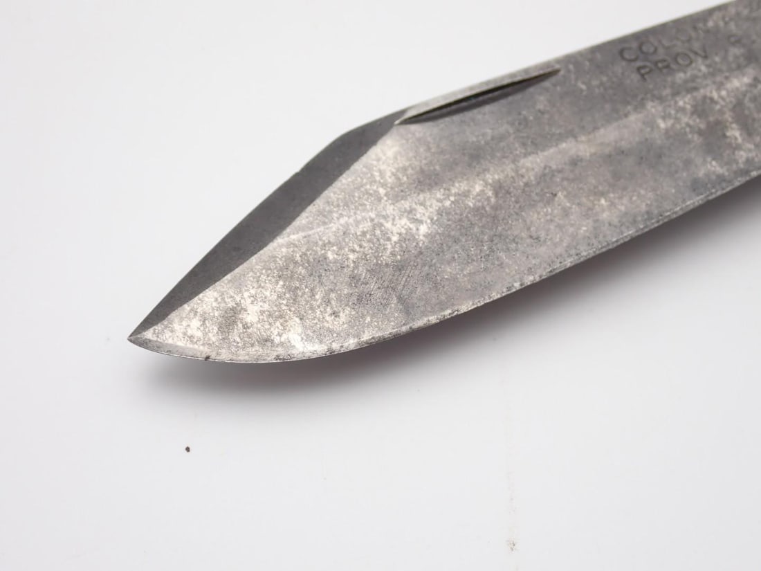Vintage Colonial WWII Pilots Folding Survival Knife - 4