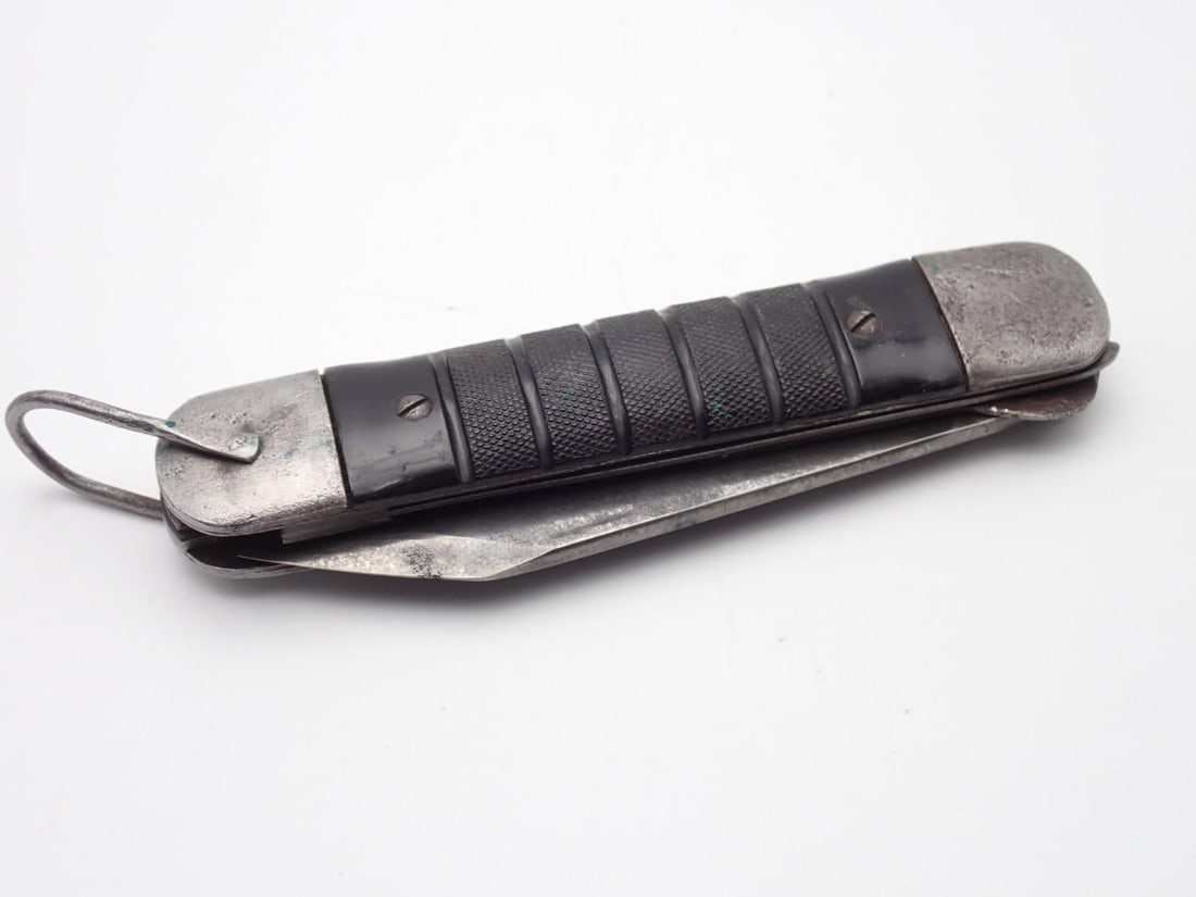 Vintage Colonial WWII Pilots Folding Survival Knife - 5
