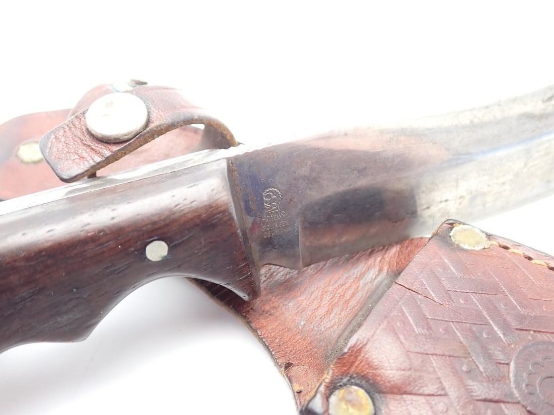 Vintage Othello Solingen Fixed Blade Knife - 6