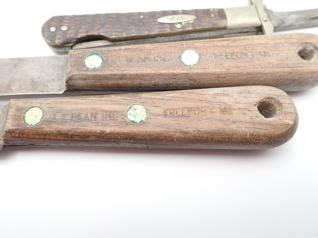 (3) Vintage L.L. Bean Knives - 4