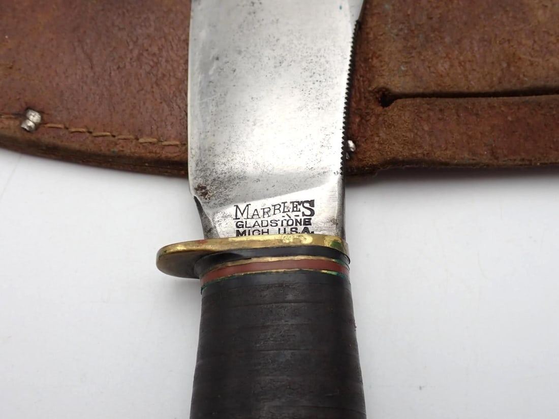 Vintage Marbles Skinning Knife - 3