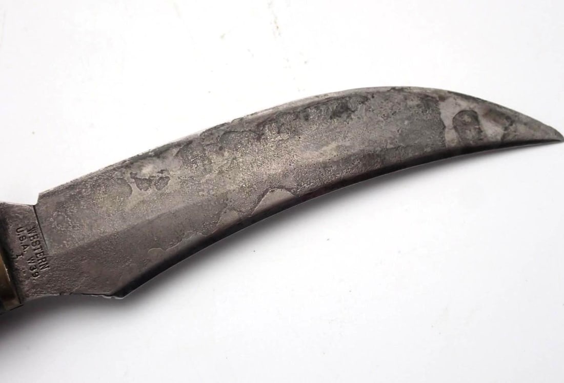 Western Hatchet & Fixed Blade Knife - 7