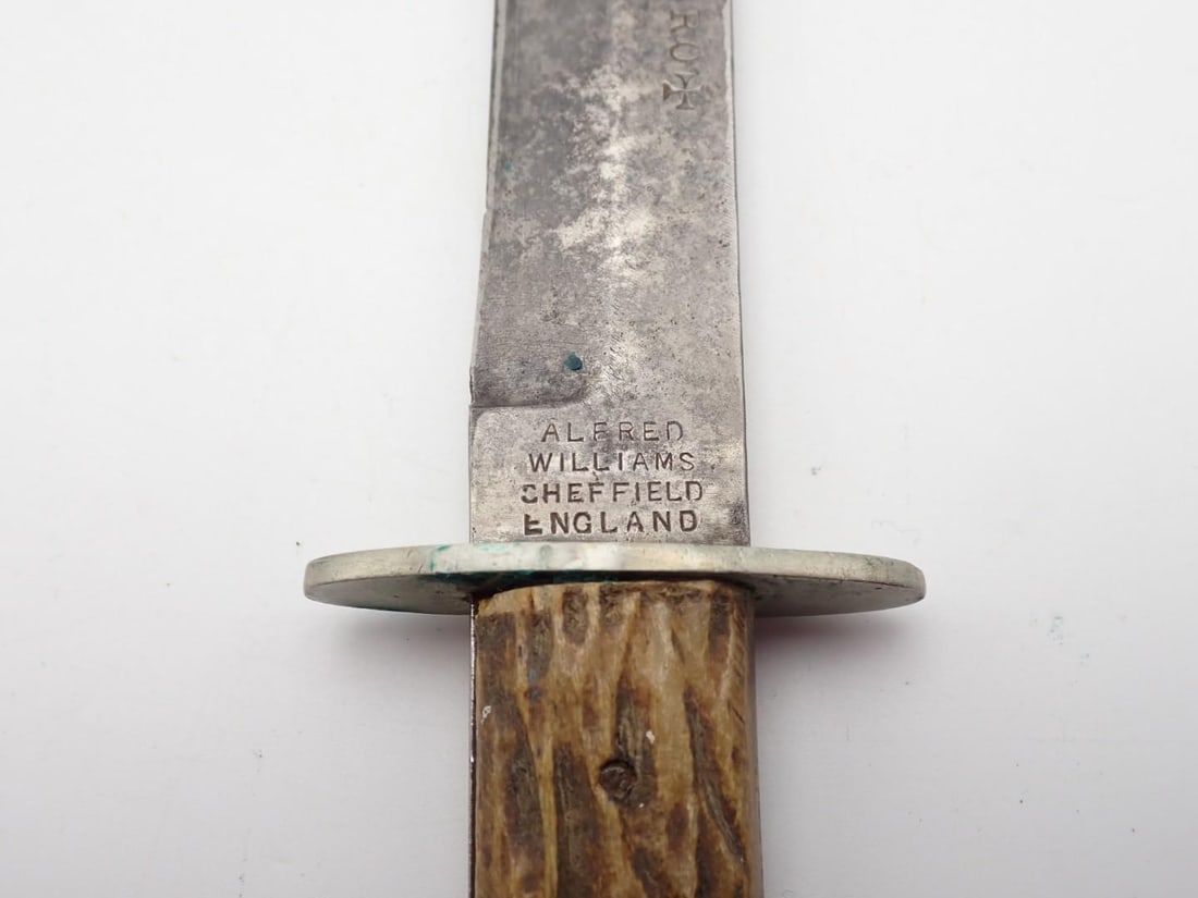 Vintage Alfred Williams Sheffield Bowie Knife - 4