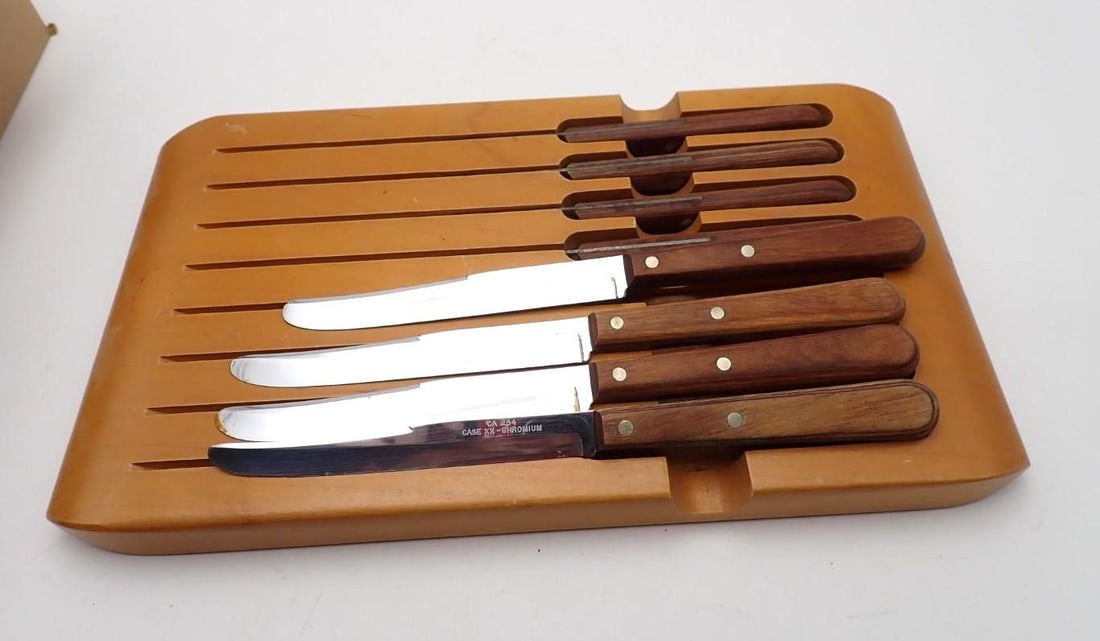 (13) Vintage Case Household Knives - 7