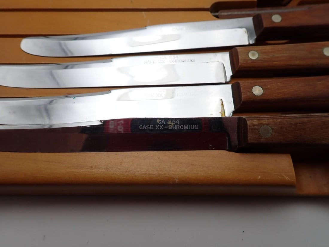 (13) Vintage Case Household Knives - 8