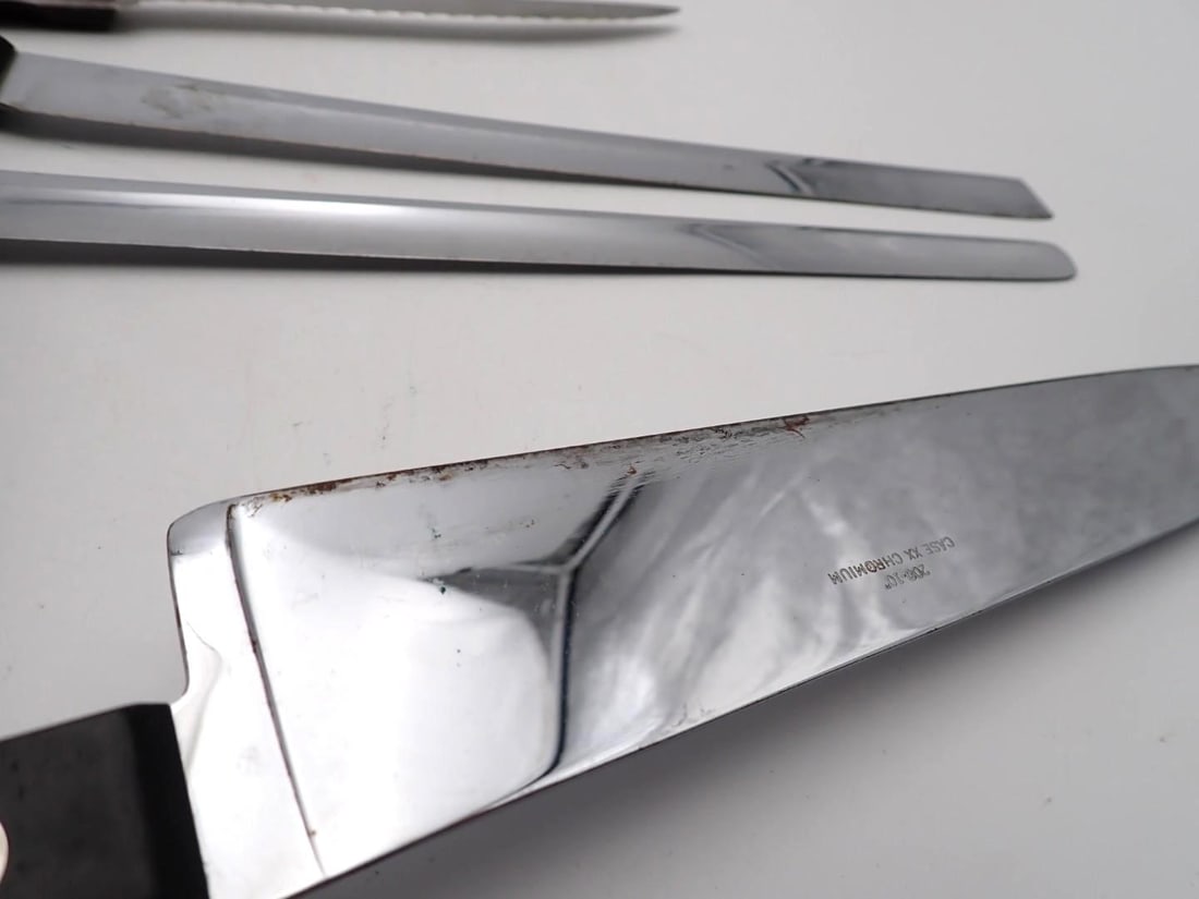 (4) Vintage Case Kitchen Knives - 10
