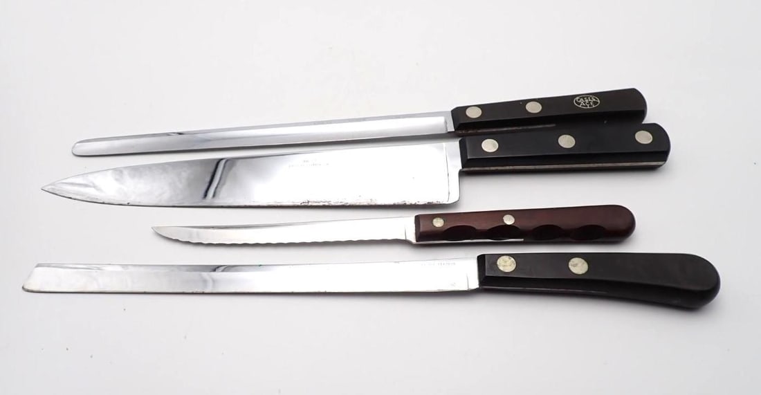 (4) Vintage Case Kitchen Knives (1 of 11)