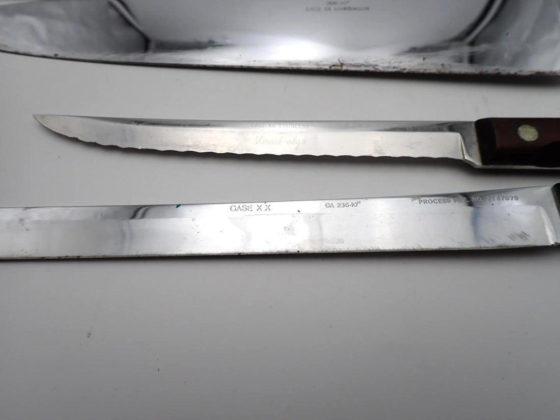 (4) Vintage Case Kitchen Knives - 4
