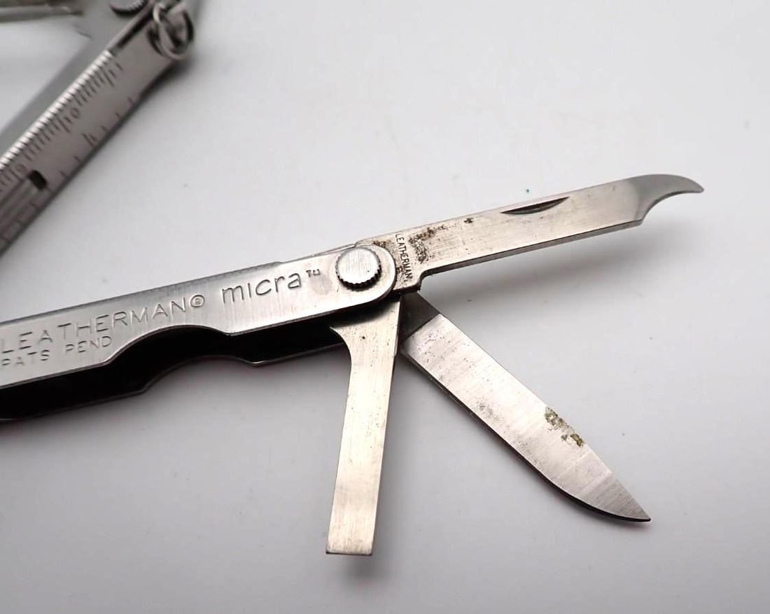 (2) Victorinox Pen Knives & (1) Leatherman Tool - 9