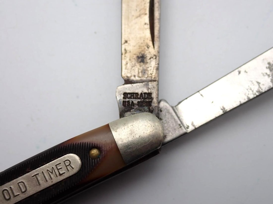 (3) Vintage Schrade "Old Timer" Knives - 12