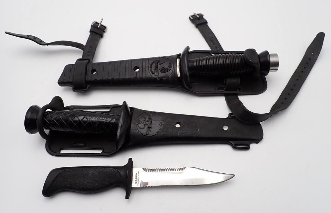 (3) Vintage Japan Diver's Knives - 2