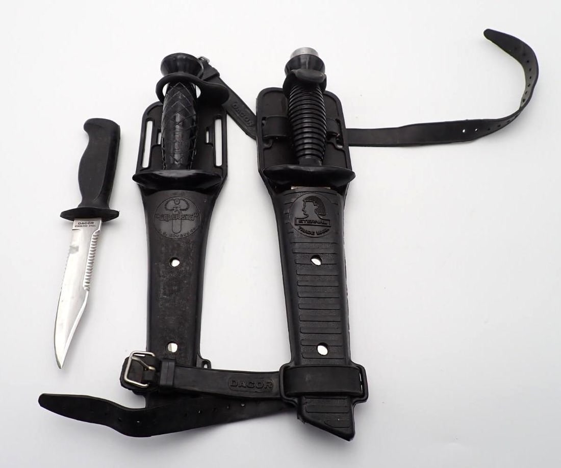 (3) Vintage Japan Diver's Knives - 3