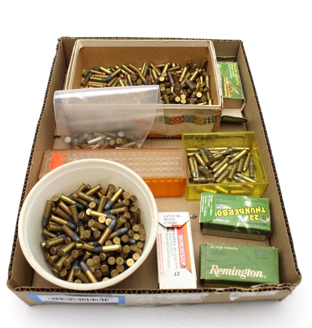 Several Hundred .22 Cartridges: Several Hundred .22 Cartridges