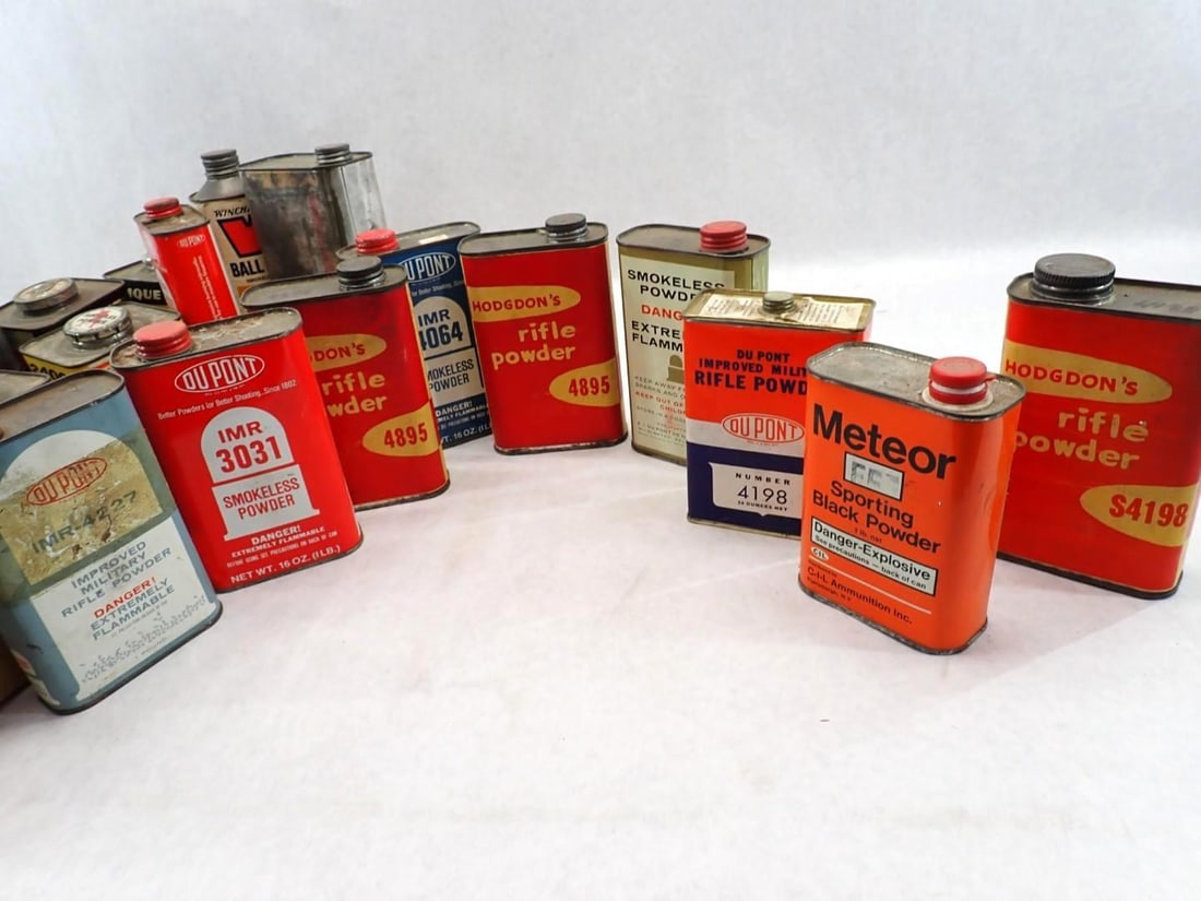 (25) Collectible Powder Cans - 3