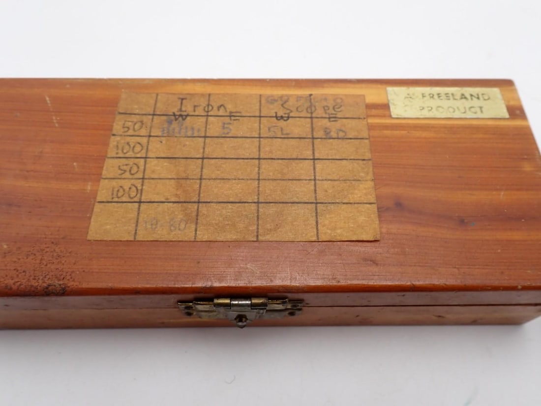 (3) Wood .22 Cartridge Boxes - 5