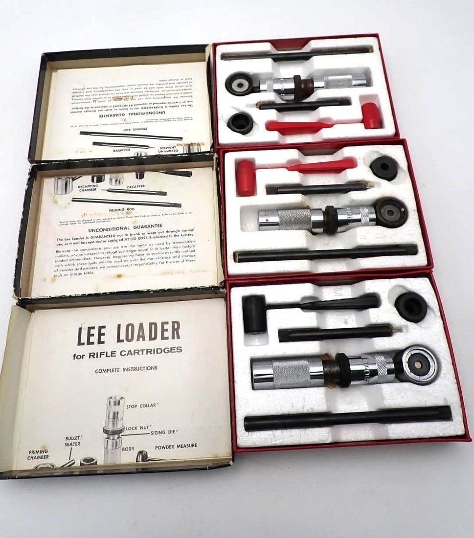 (3) Lee Reloading Kits - 2
