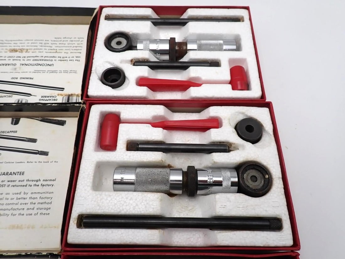 (3) Lee Reloading Kits - 4