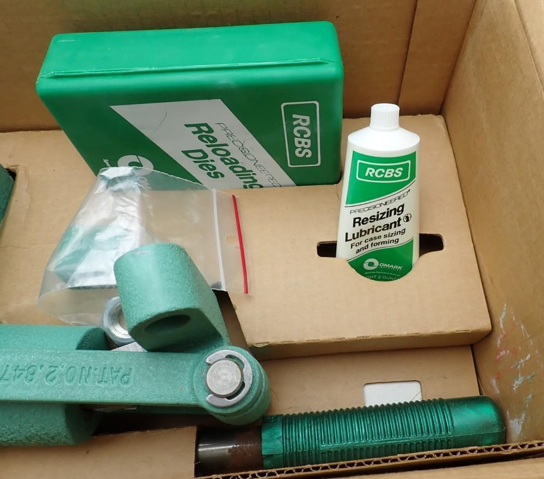 RCBS Rock Chucker Reloading Press W/ .44 Mag. Dies - 2