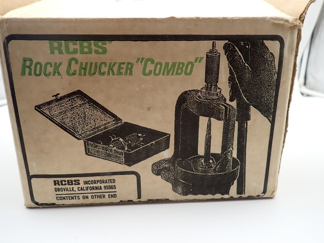 RCBS Rock Chucker Reloading Press W/ .44 Mag. Dies - 4