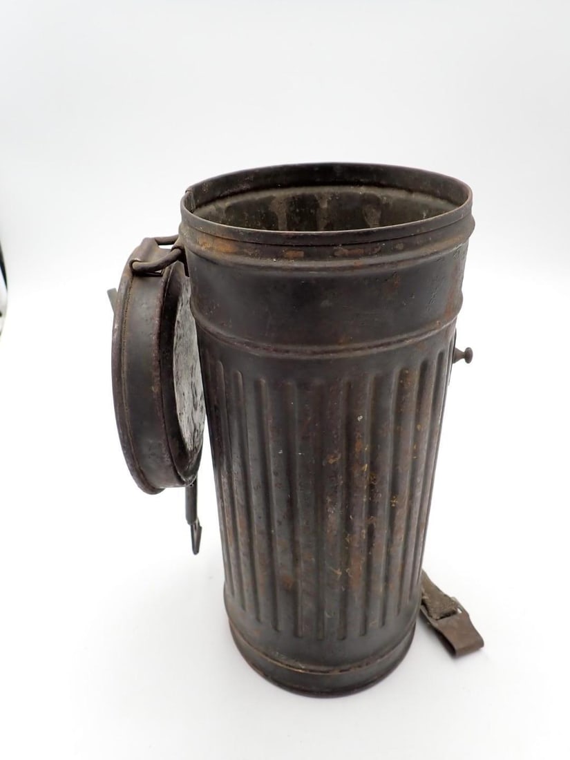 WWII German Gas Mask Canister - 3