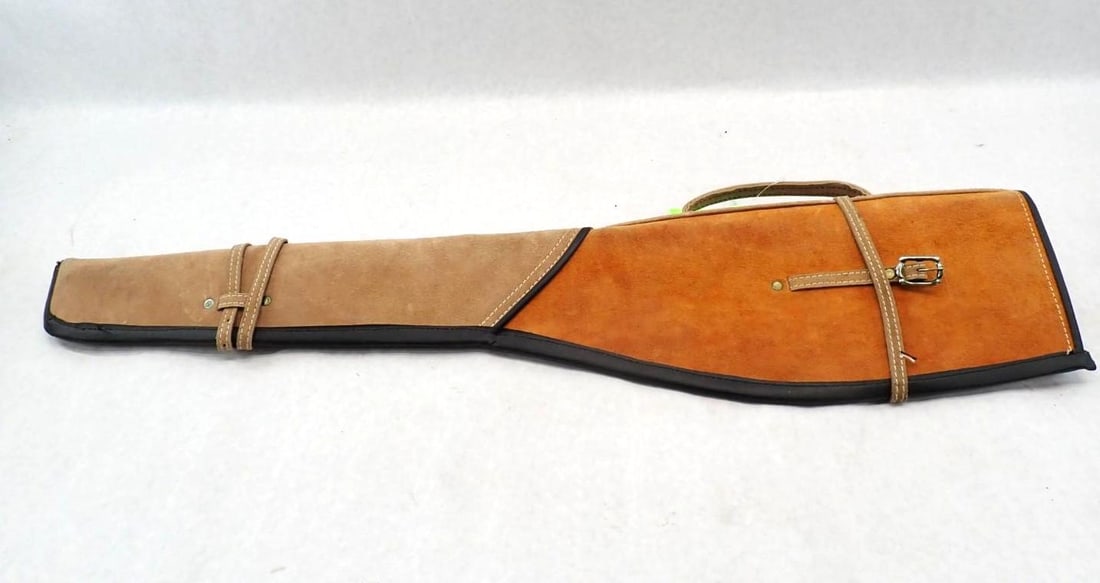 Vintage Leather Rifle Scabbard - 2