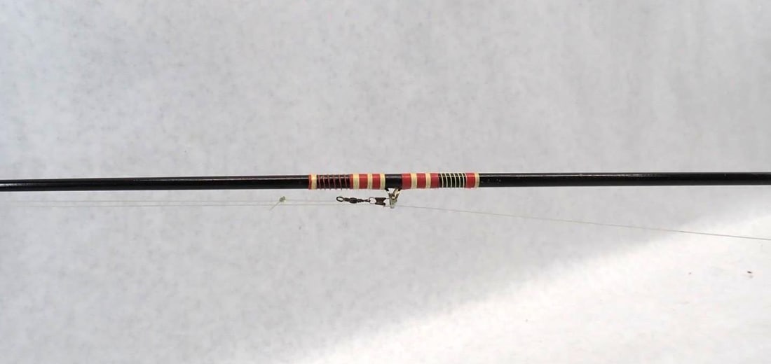 Vintage Boat Rod W/ Penn Monofil No. 27 Reel - 4