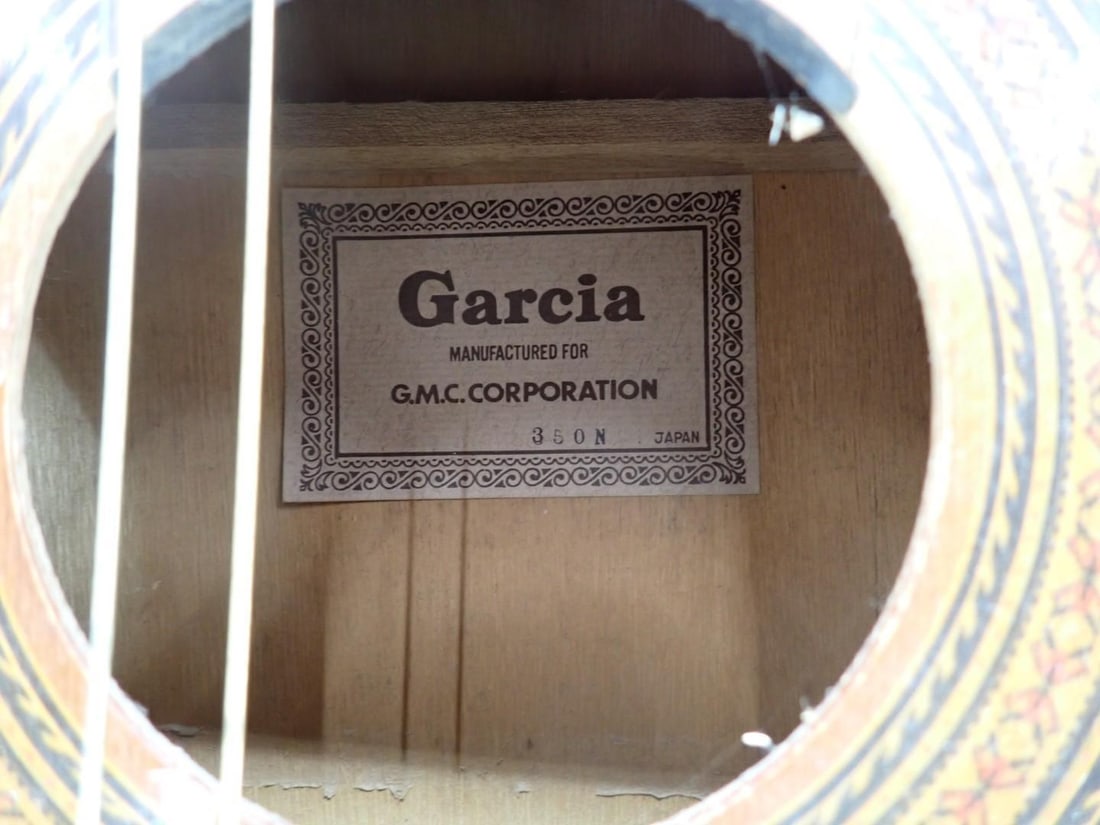 Vintage Garcia Acoustic Guitar - 4