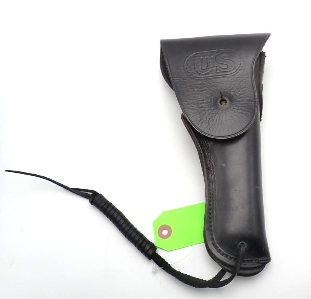 Vintage U.S. Leather Pistol Holster (1 of 2)