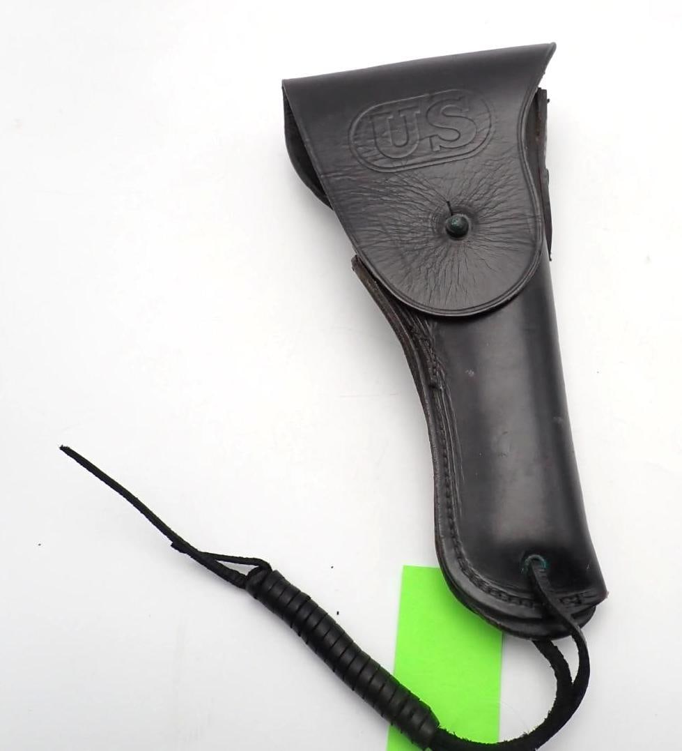 Vintage U.S. Leather Pistol Holster - 2