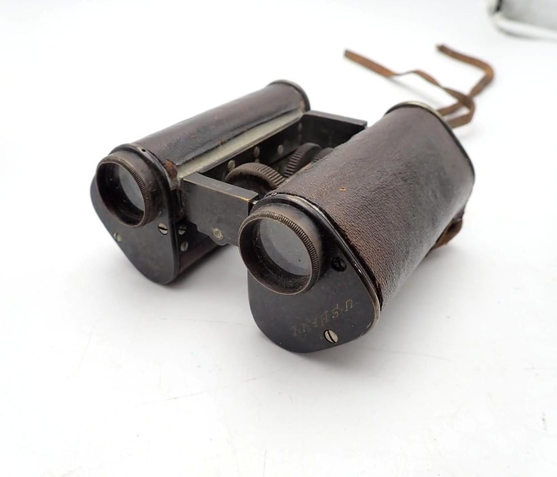 Vintage C.P. Gorez U.S. Navy Binoculars (1 of 10)