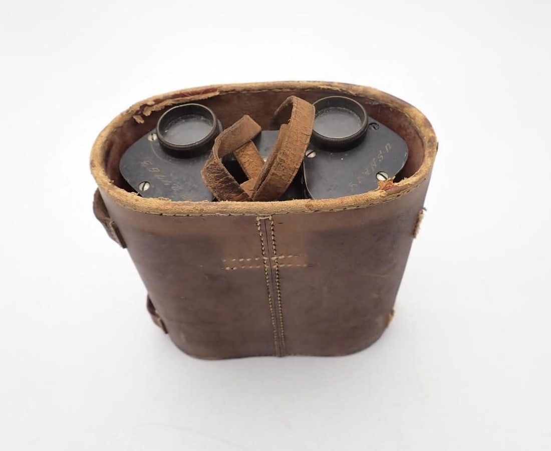 Vintage C.P. Gorez U.S. Navy Binoculars - 3