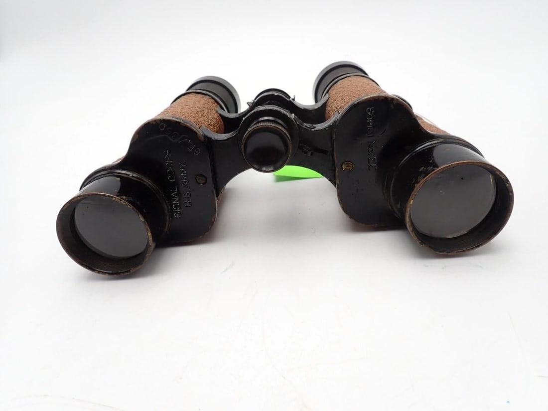 Vintage Bausch & Lomb U.S. Army Signal Corps. Binoculars - 2