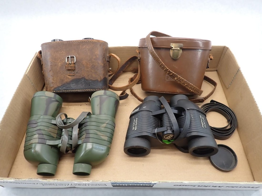 (3) Pairs of Binoculars (1 of 9)